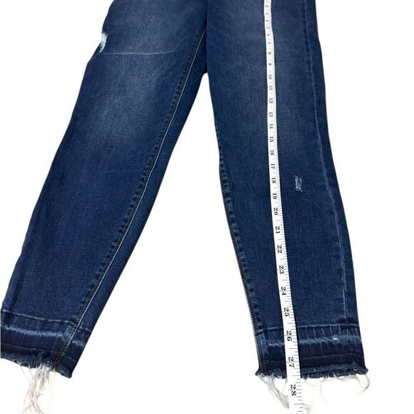 SPANX Distressed Ankle Skinny Jeans Large - Picture 4 of 6